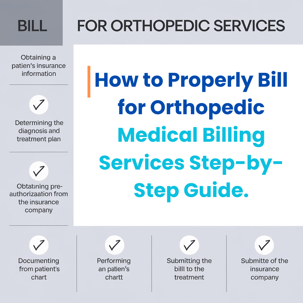 How to Properly Bill for Orthopedic Medical Billing Services Step-by-Step Guide