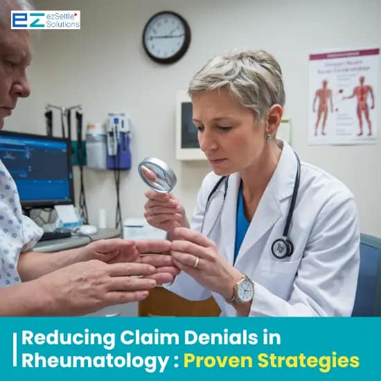 Reducing claim denials in Rheumatolgy