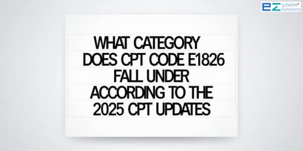 Cpt code E1826