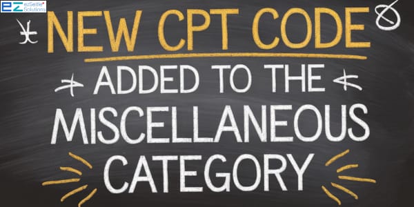 Code E1803 : new cpt code added to miscellaneous category