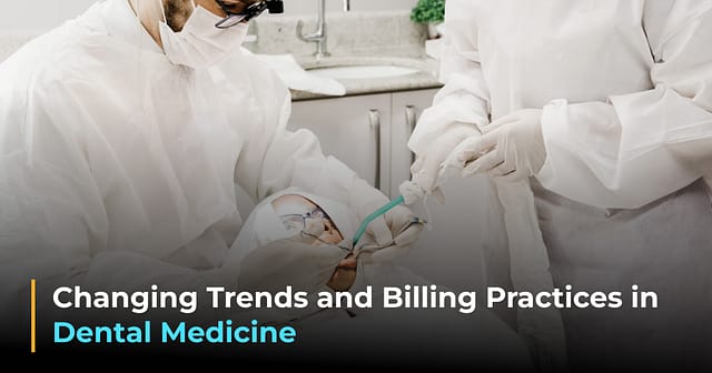 Dentist examining a patient's teeth.