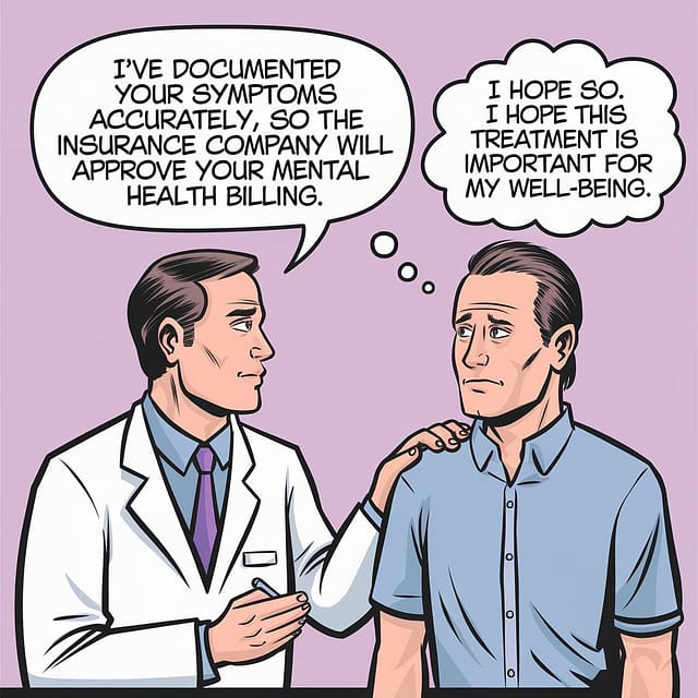 Importance of accurate documentation in mental health billing