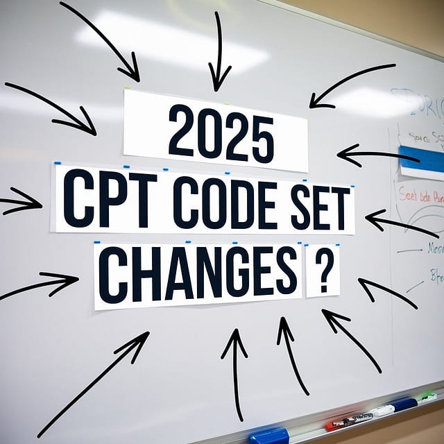 CPT code set changes 2025